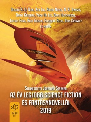 cover image of Az év legjobb science fiction és fantasynovellái 2019